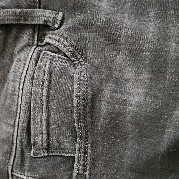 Mavi Adriana Ankle Super Skinny Unfinished Hem in Grey sz 30 MSRP $98 NEW W-323 - Picture 10 of 13